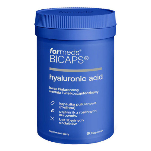 FORMEDS BICAPS Hyaluronic Acid Kwas Hialuronowy 60 kaps cena 62 99 zł