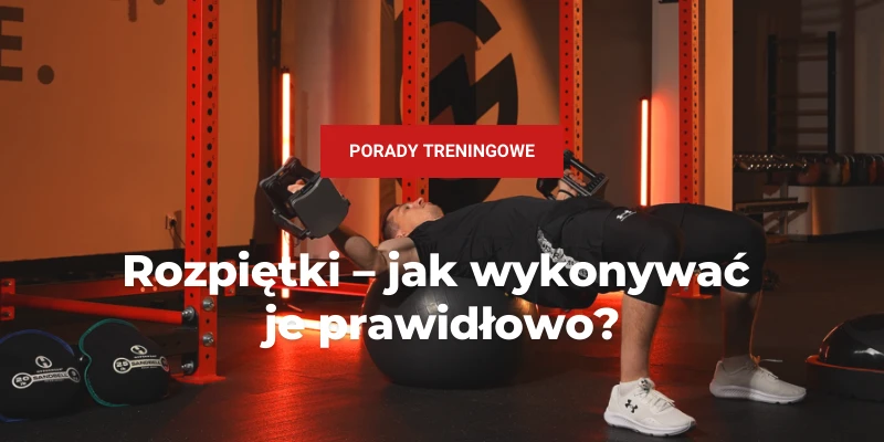 rozpiętki z hantlami