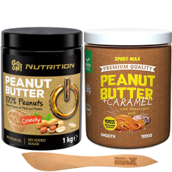 SANTE Go On Peanut Butter with Pieces of Nuts 1000 g