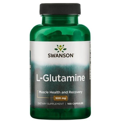 SWANSON L-glutamina 500mg 100 caps