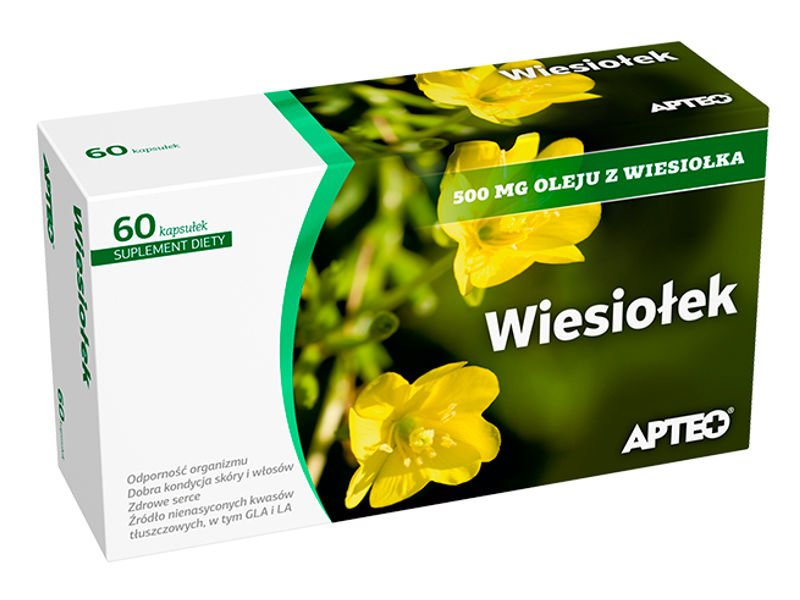 1290 Zł Apteo Wiesiołek 60 Caps Nutrition Store Sport