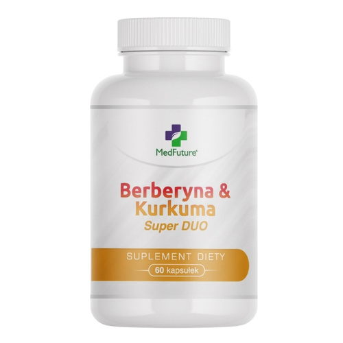 MEDFUTURE Berberyna + Kurkuma Super DUO 60 kaps
