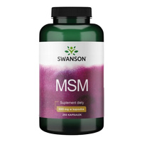 SWANSON MSM 500mg 250 kaps