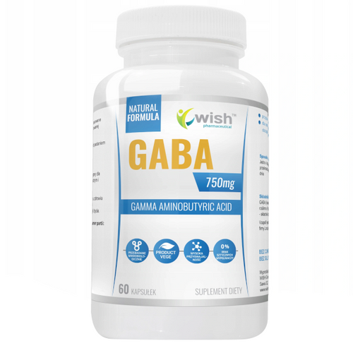 WISH Gaba 750mg 60 kaps