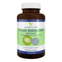MEDVERITA Palma Sabałowa 25% Kwasów Tłuszczowych 120 kaps