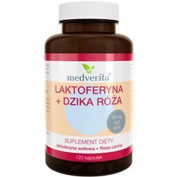 MEDVERITA  Laktoferyna + Dzika Róża 120 kaps