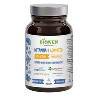 BIOWEN Witamina B-Complex 90 kaps + ZIPKLICK Uniwersalna podstawka uchwyt do smartfonu