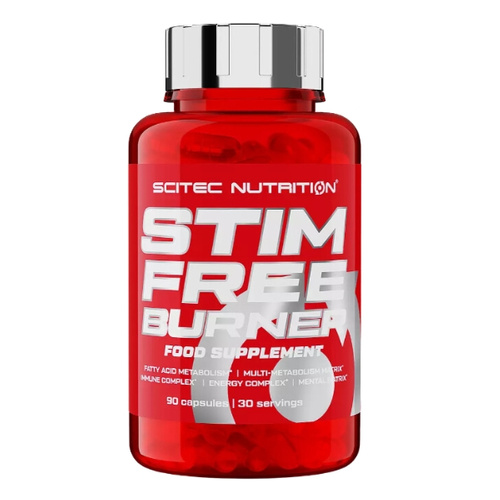 SCITEC Stim Free Burner 90 kaps + 4F FUEL L-Carnitine 60 kaps (L-karnityna)