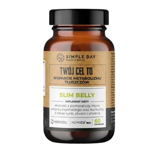 TWÓJ CEL TO Slim Belly Odchudzanie 60 kaps