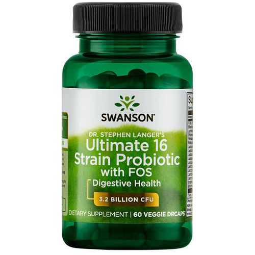 SWANSON Ultimate 16 Strain Probiotic 60 kaps