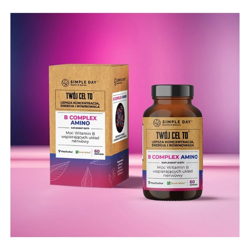 TWÓJ CEL TO B Complex Amino 60 kaps