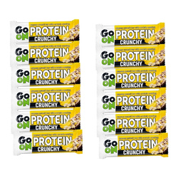 12 x GO ON Baton Crunchy Protein 40 g