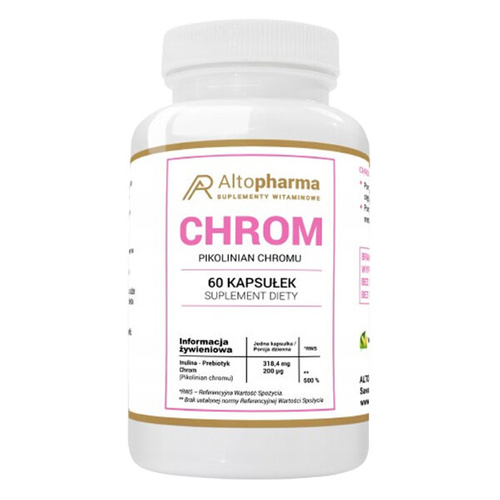 ALTO PHARMA Chrom Pikolinian 200µg 60 kaps