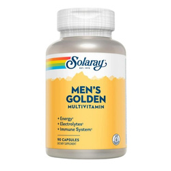 SOLARAY Men's Golden Multivitamin 90 kaps USA