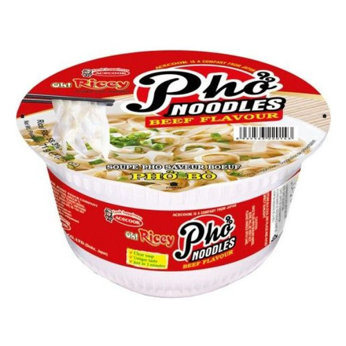 ACECOOK Instant Pho Noodles o smaku wołowiny 71 g