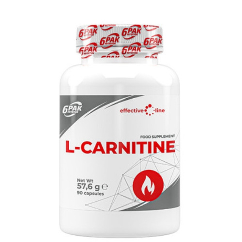 6PAK EL L-Carnitine 90 kaps