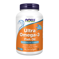 NOW FOODS Ultra Omega-3 1000mg 180 kaps