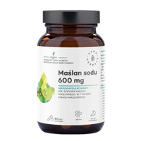 AURA HERBALS Maślan Sodu Mikrokapsułkowany 600mg 90 kaps