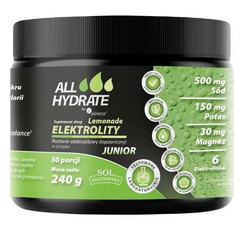 ALINESS ALLHydrate Elektrolity JUNIOR 240 g