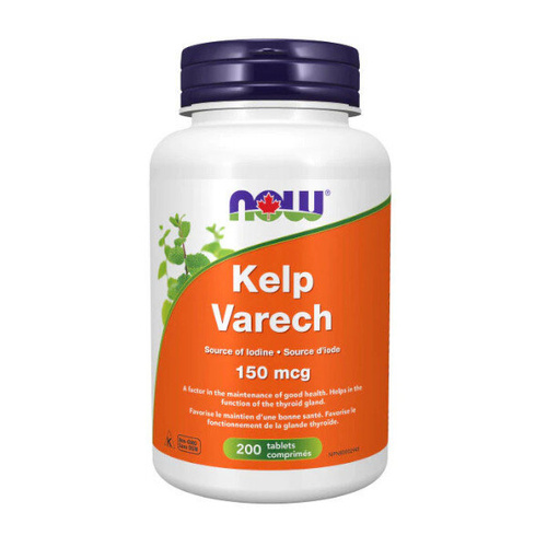 NOW FOODS Kelp Varech 150mcg 200 tabl