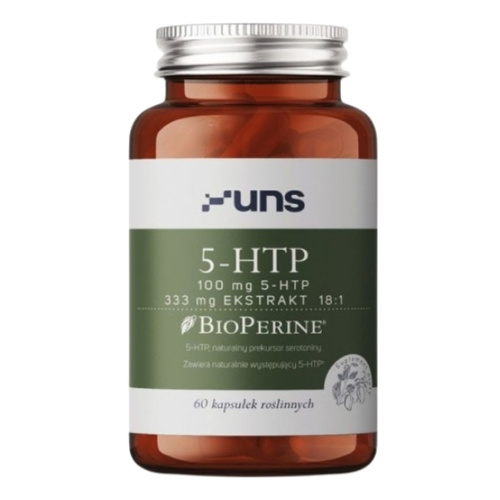 UNS 5-HTP + Bioperine 60 kaps