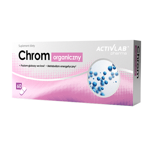 Minerały ACTIVLAB Chrom Organiczny 60 kaps