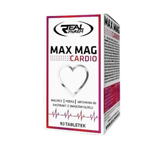 REAL PHARM MAX Mag Cardio 90 tabl (magnez, potas)