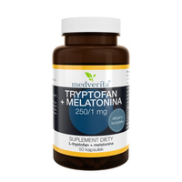 MEDVERITA Tryptofan + Melatonina 50 kaps