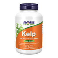 NOW FOODS Kelp (Naturalny Jod) 150mcg 200 tabl