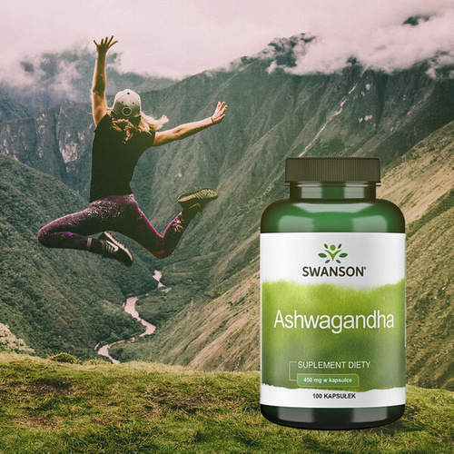 SWANSON Ashwagandha 450mg 100 kaps