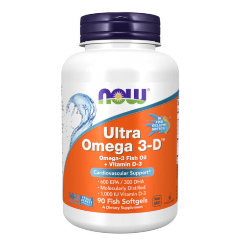 NOW FOODS Ultra Omega 3-D 90 kaps