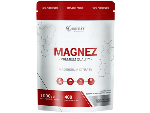 WISH Cytrynian Magnezu w Proszku 1000g