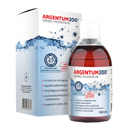 AURA HERBALS Argentum200 - Srebro Koloidalne 25 ppm 500 ml