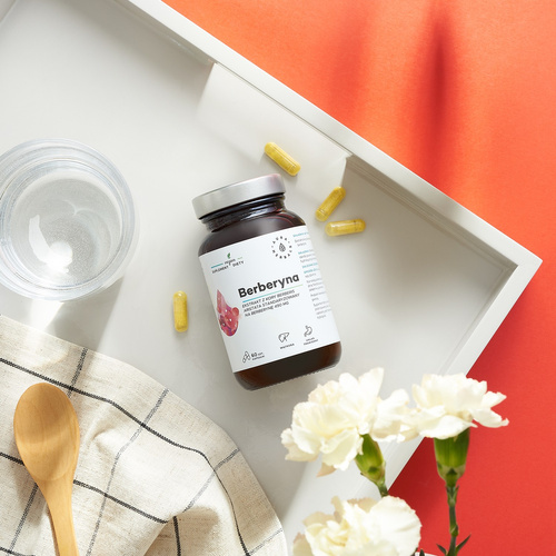 AURA HERBALS Berberyna 500 mg 60 kaps