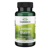 SWANSON FS Lemon Balm 500mg 60 kaps