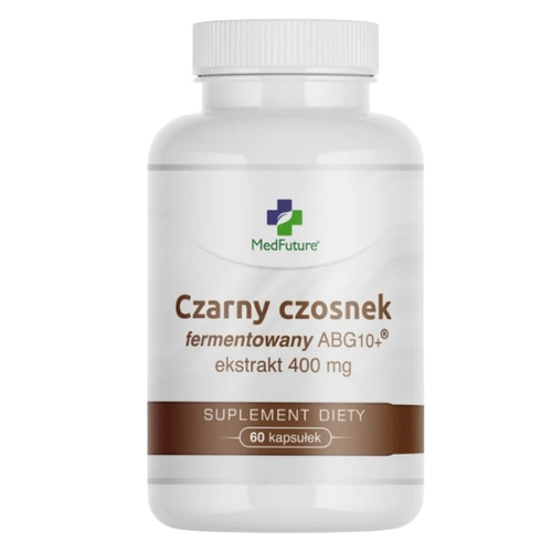 MEDFUTURE Czarny Czosnek 400 mg 60 kaps 