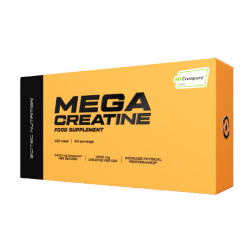 SCITEC Mega Creatine - Creapure 120 kaps