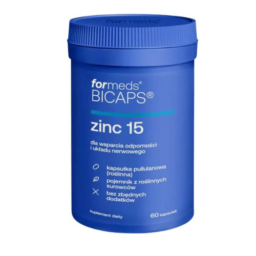 FORMEDS BICAPS Zinc 15mg 60 kaps