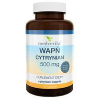 MEDVERITA Wapń Cytrynian 120 kaps