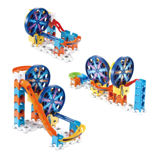 VTech Marble Rush - Zestaw do Wesołego Miasteczka M300 E- Tor Kulkowy dla Dzieci