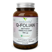 MEDVERITA Q-Folian Quatrefolic 400mcg 60 kaps