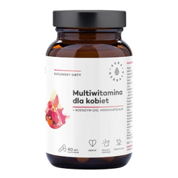 AURA HERBALS Multiwitamina dla Kobiet Mikrokapsułki 60 kaps