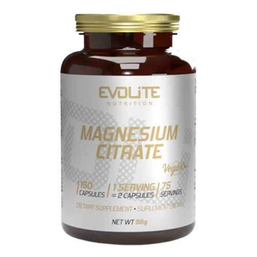 EVOLITE Magnesium Citrate 550mg 150 vcaps