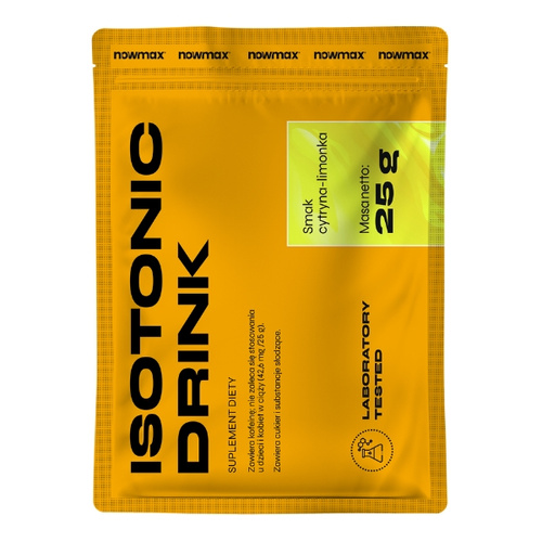 20x nowmax® Isotonic Drink 25 g CYTRYNA
