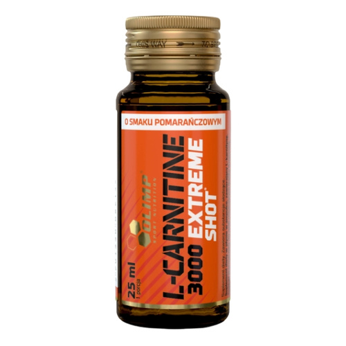 OLIMP L-Carnitine 3000 Extreme Shot Ampułka Szklana 25 ml