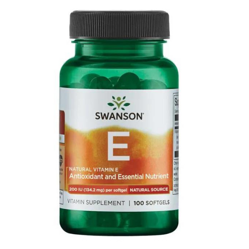 SWANSON Witamina E Naturalna 200IU 100 kaps