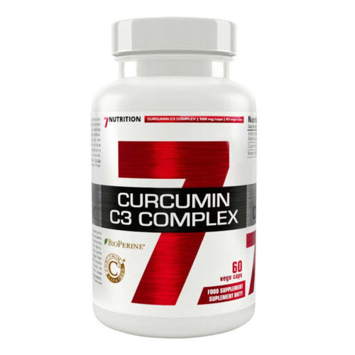 7NUTRITION Curcumin C3 Complex 500 mg 60 kaps + ACTIVLAB L-Carnitine 3000 liquid 500 ml