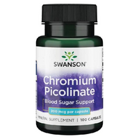 SWANSON Chrom Pikolinian 200mcg 100 kaps