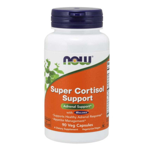 NOW FOODS Super Cortisol Support 90 vkaps (stres, pamięć, koncentracja)