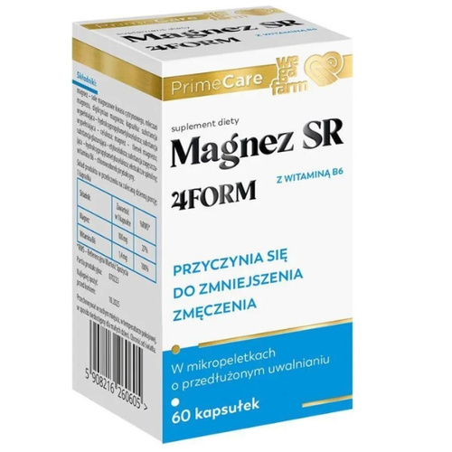 WEGAFARM Magnez SR 4Form 60 kaps